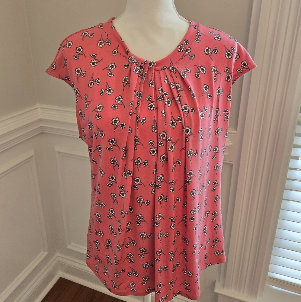 Floral Pink Women's Top